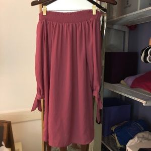Off the shoulder dress